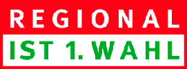 Logo Regional ist 1. Wahl